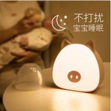 小夜灯可充电式卧室床头婴儿哺乳喂奶用护眼台灯夜间睡眠节能插电
